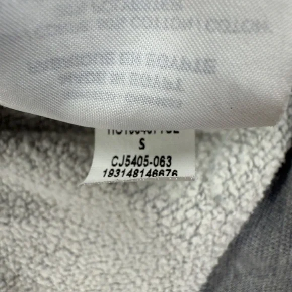 Nike Grey Swoosh Pullover Hoodie Men's Size Small
